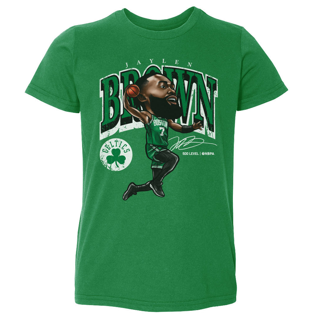 Jaylen Brown Boston Celtics Cartoon WHT