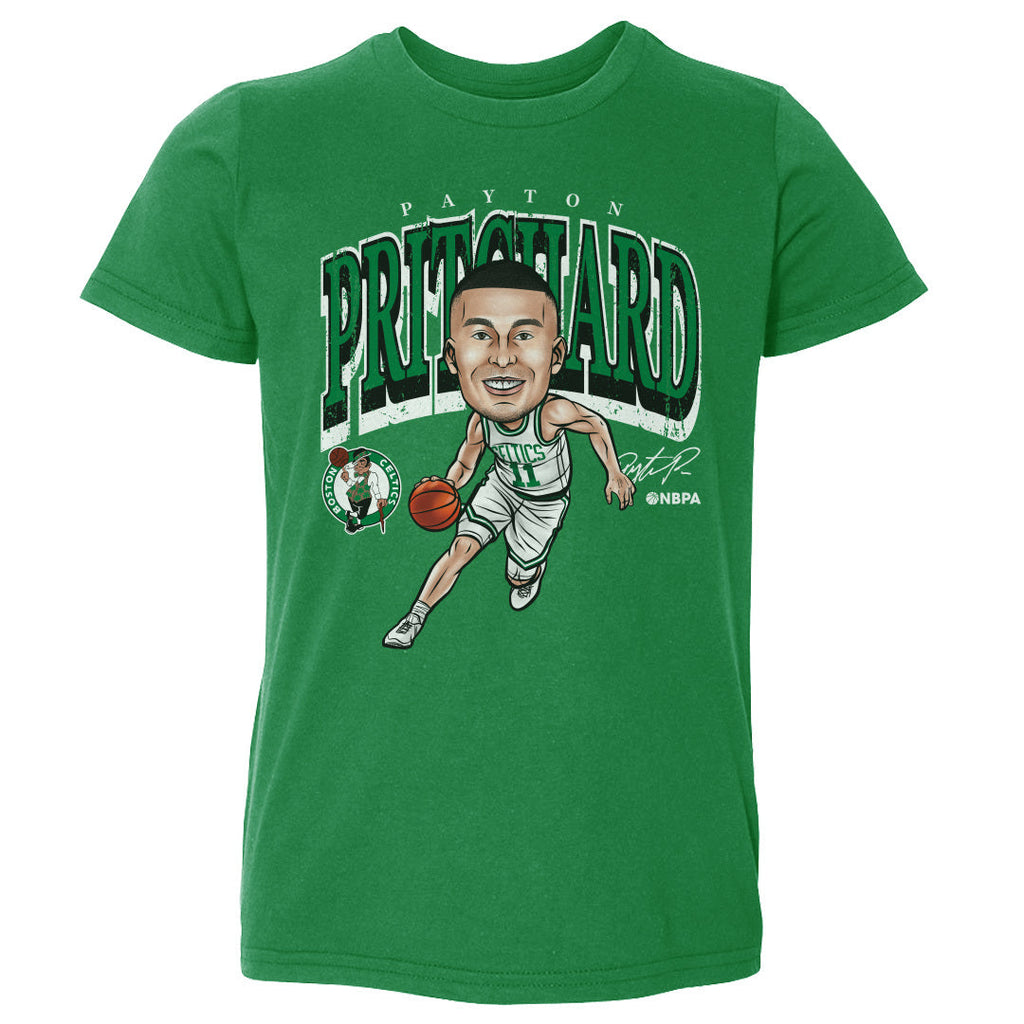 Payton Pritchard Boston Celtics Cartoon WHT