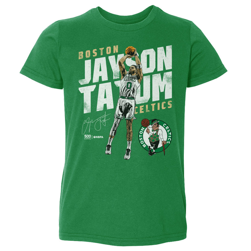Jayson Tatum Boston Celtics Slant WHT