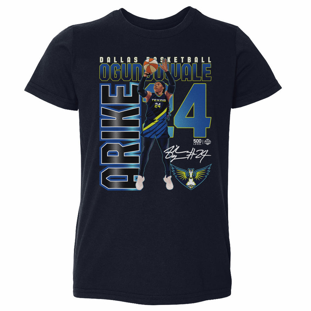 Arike Ogunbowale Dallas Wings Player Number WHT