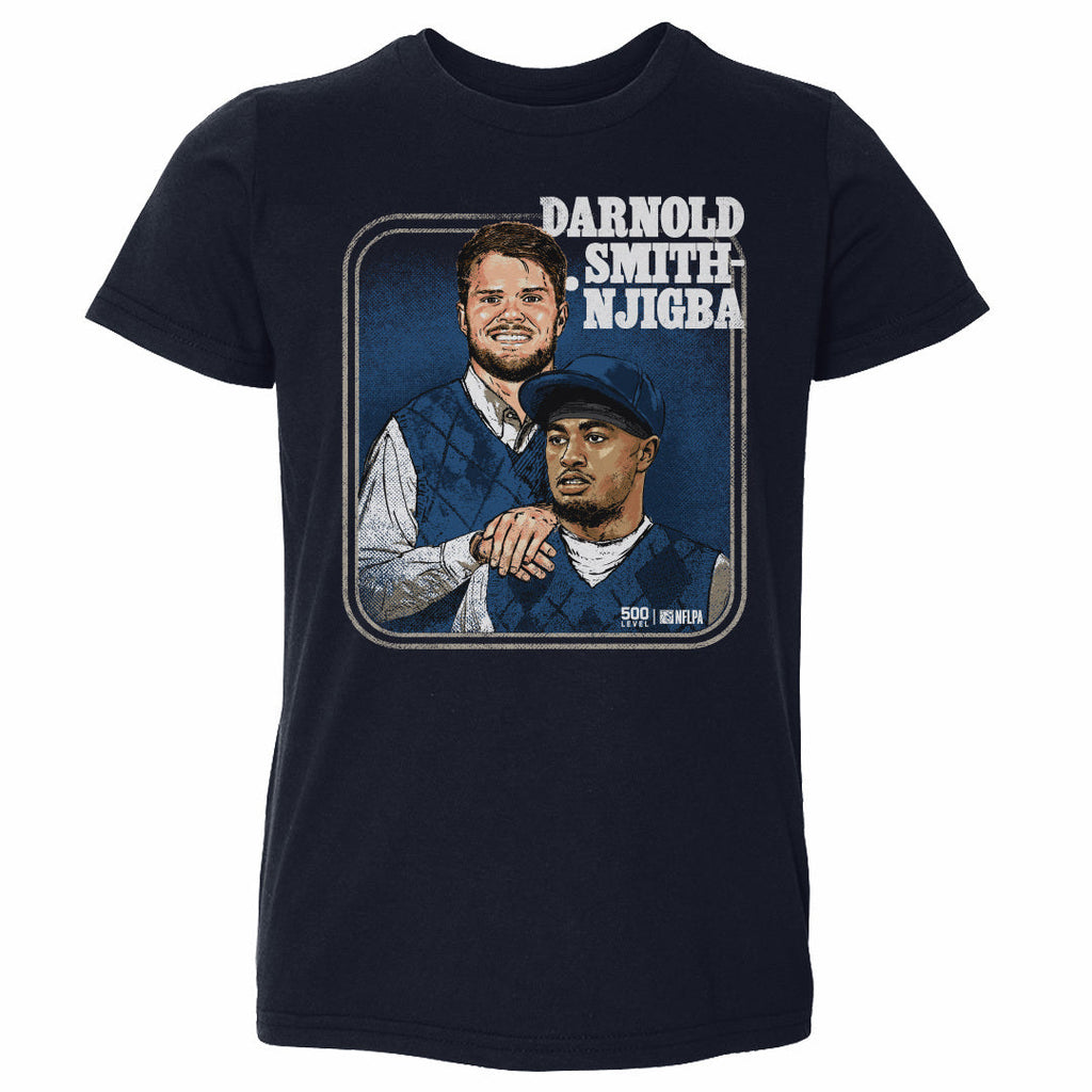 Sam Darnold & Jaxon Smith-Njigba Seattle Step Brothers WHT