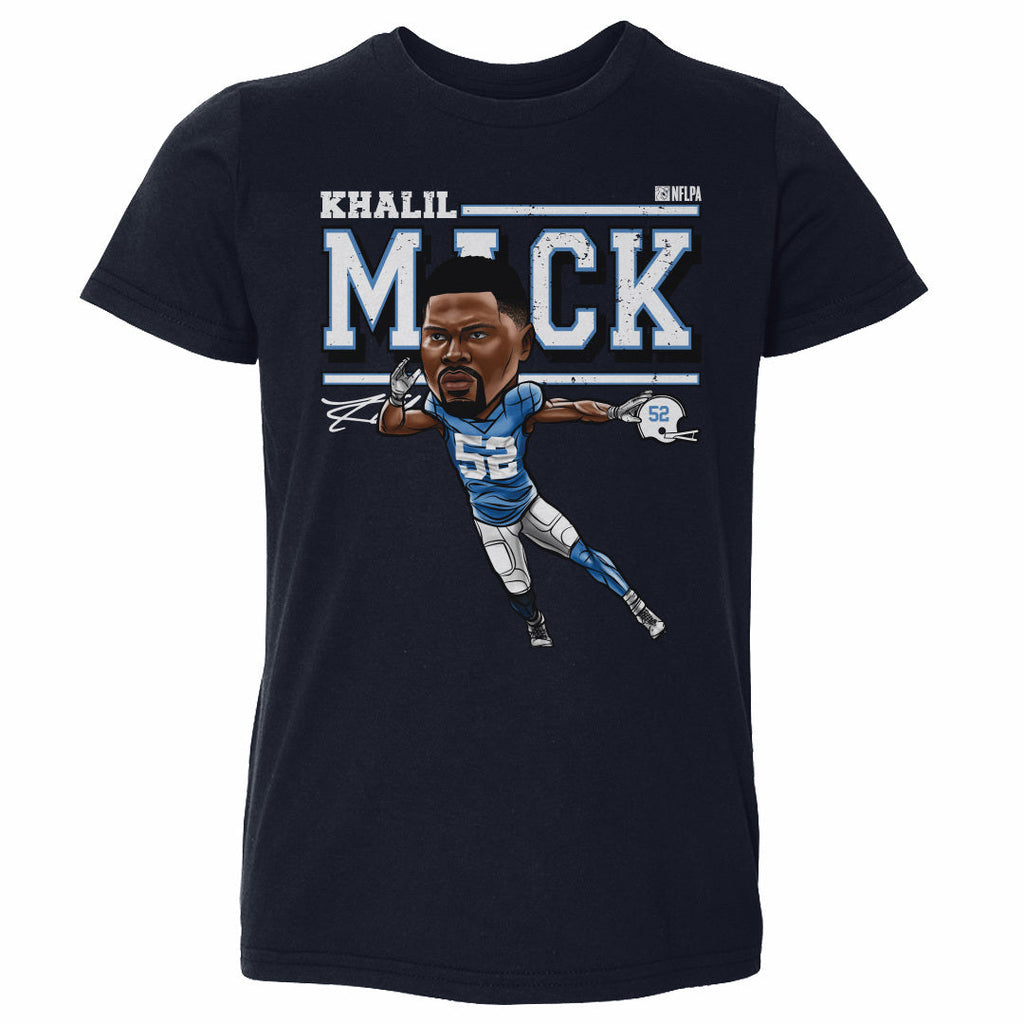 Khalil Mack Los Angeles C Cartoon WHT