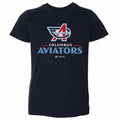 Columbus Aviators Primary Logo WHT