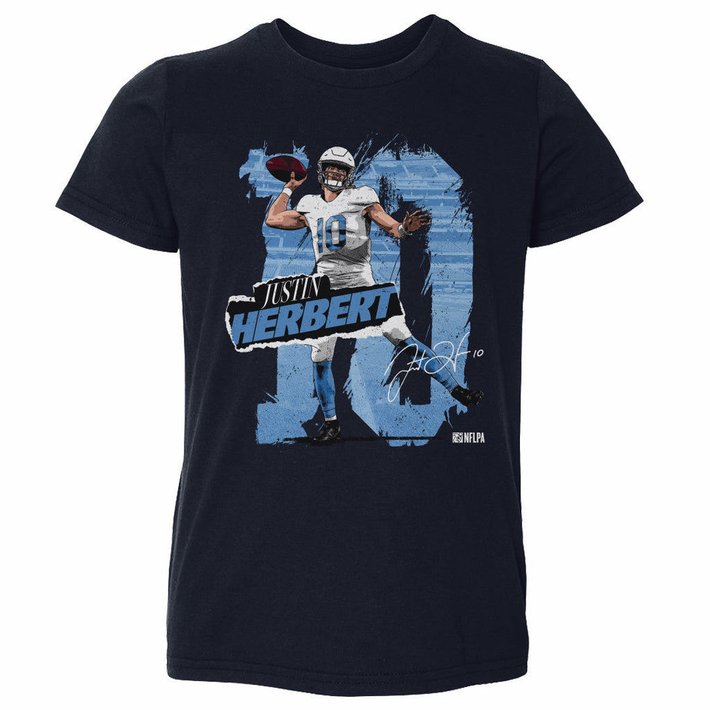 Justin Herbert Los Angeles C Rough WHT