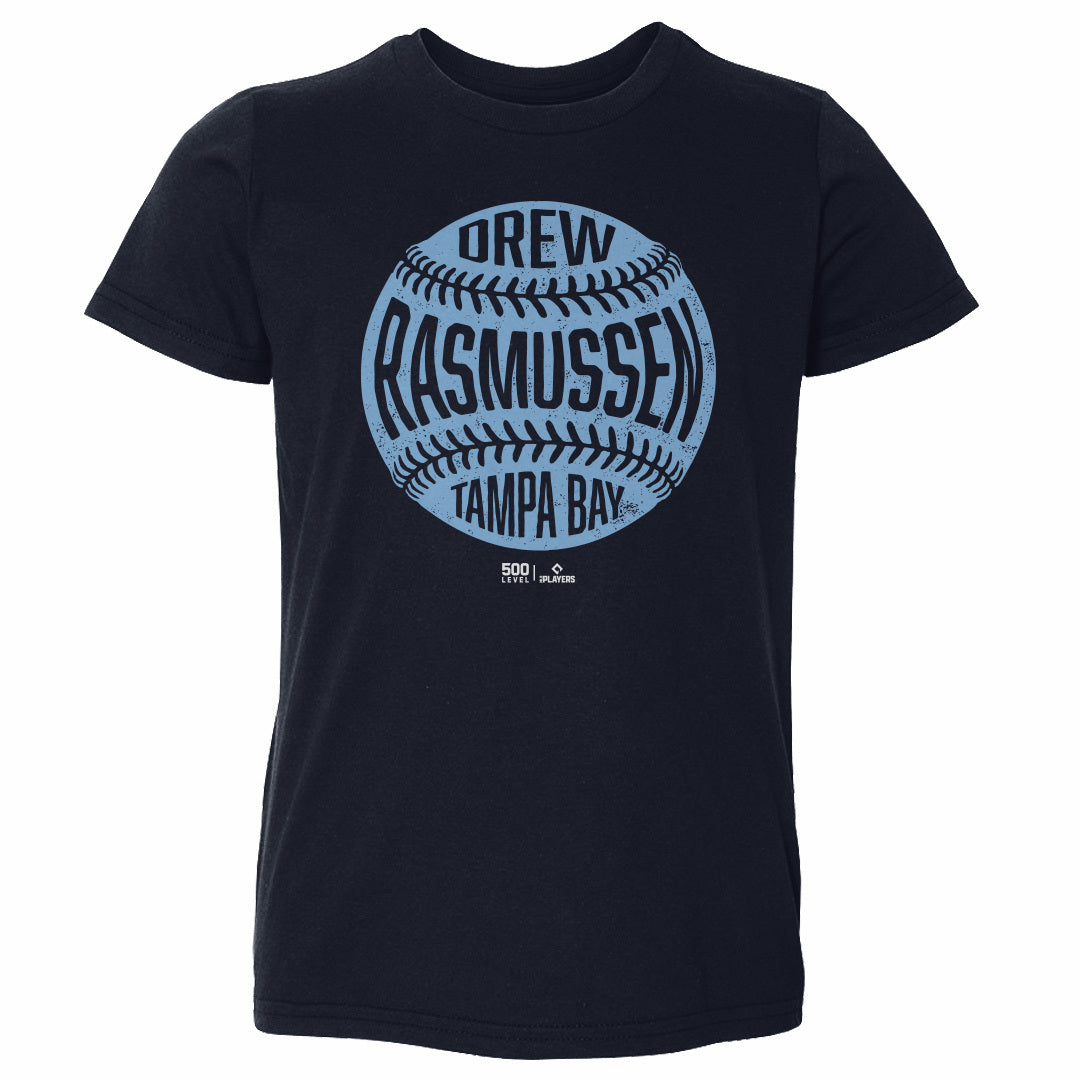 Drew Rasmussen Tampa Bay Vintage Baseball WHT