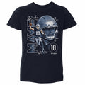 Drake Maye New England Vertical Name WHT