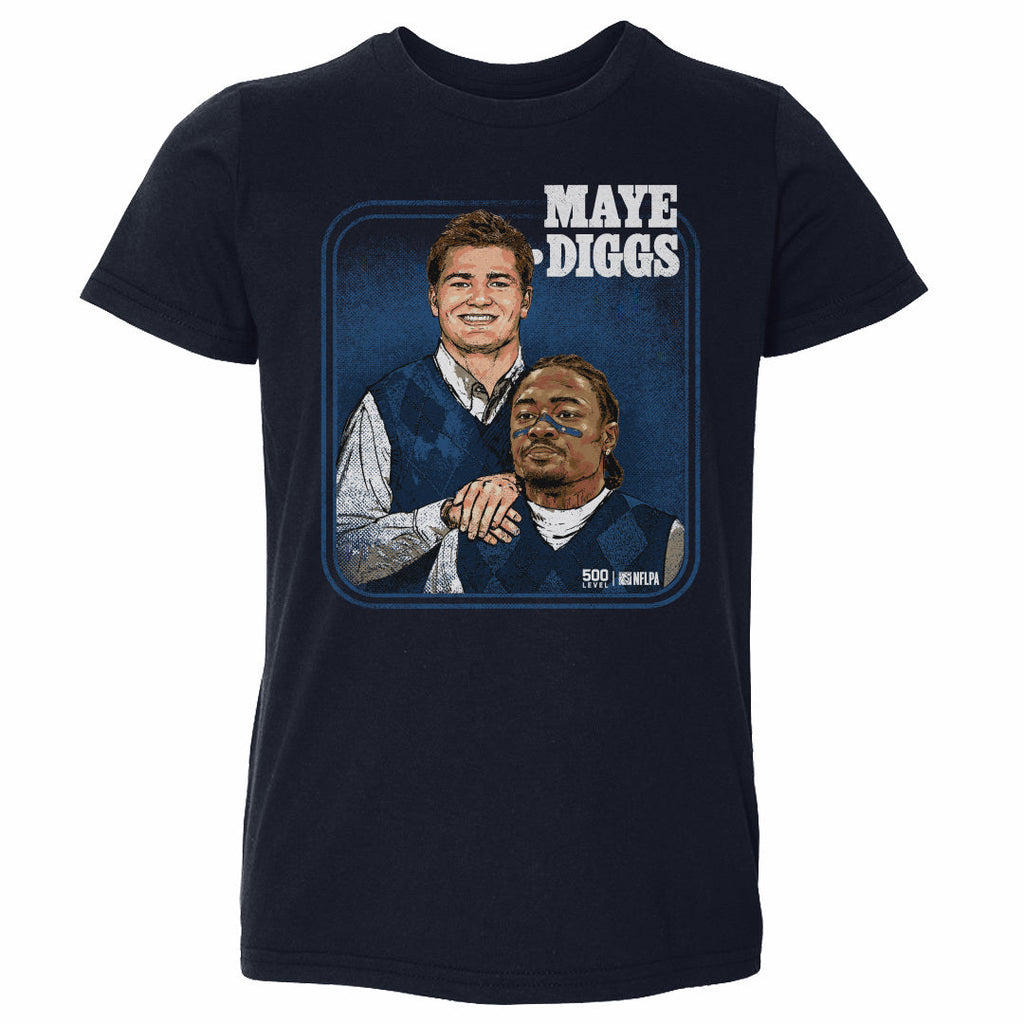 Drake Maye & Stefon Diggs New England Step Brothers WHT