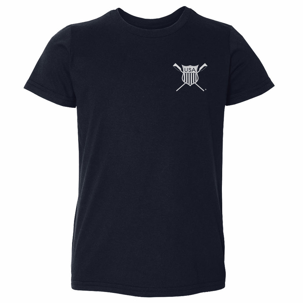 USRowing Emblem Pocket White WHT