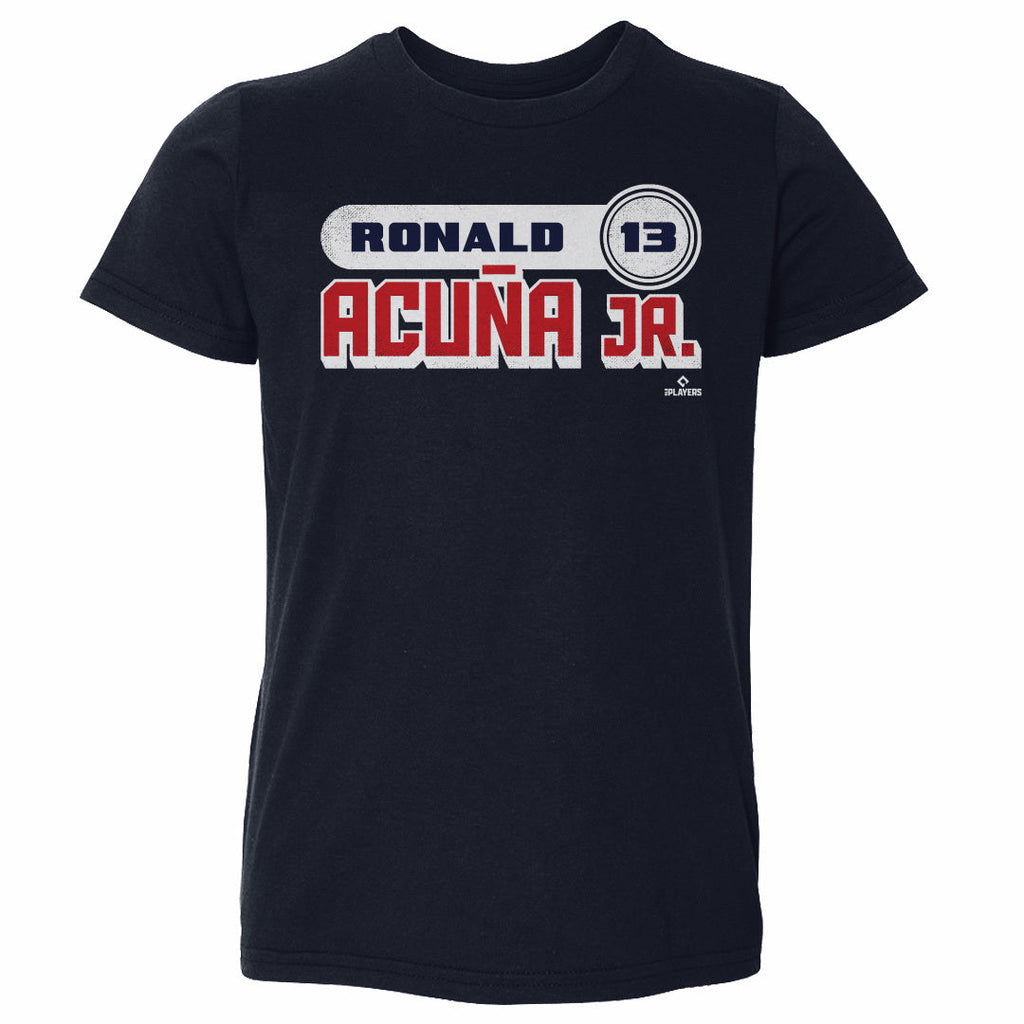 Ronald Acuna Jr. Retro Font WHT