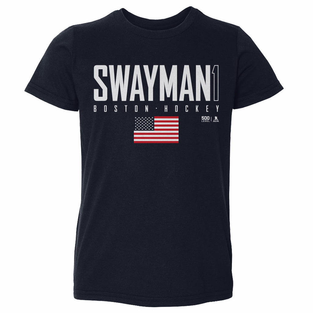 Jeremy Swayman Boston USA Elite WHT