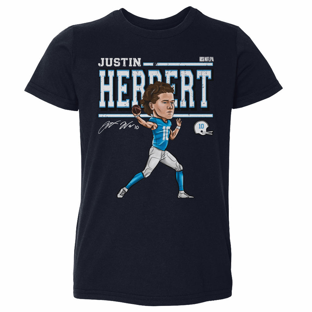 Justin Herbert Cartoon WHT