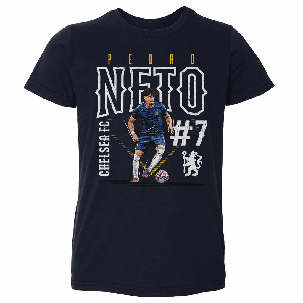 Pedro Neto Chelsea FC Outline Number WHT