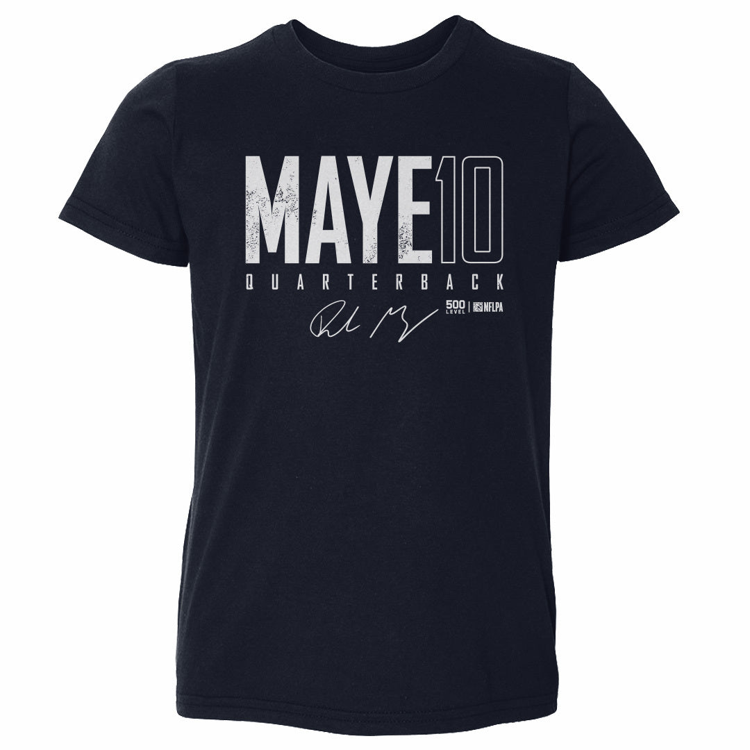 Drake Maye New England Elite WHT