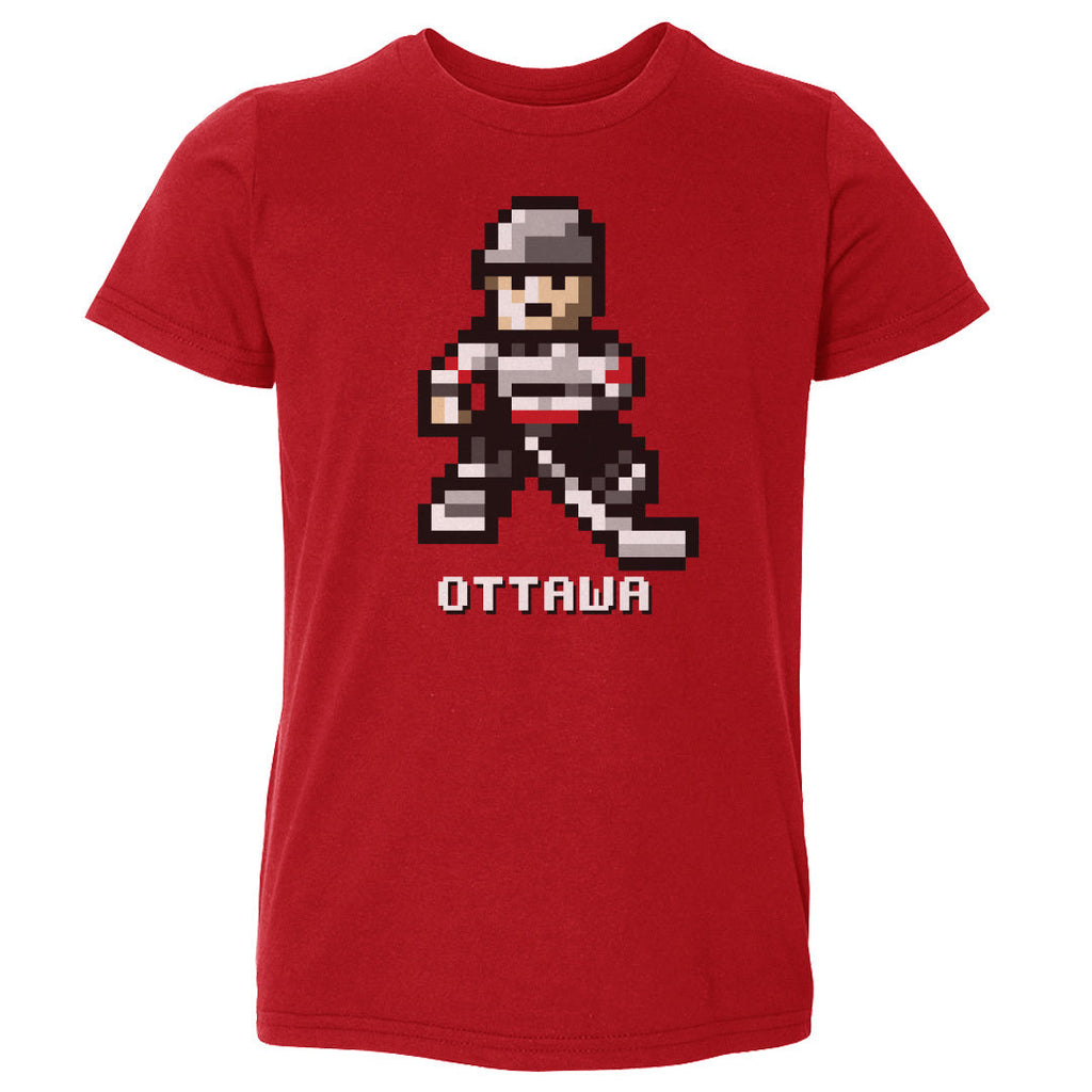 Ottawa Hockey 8-bit WHT