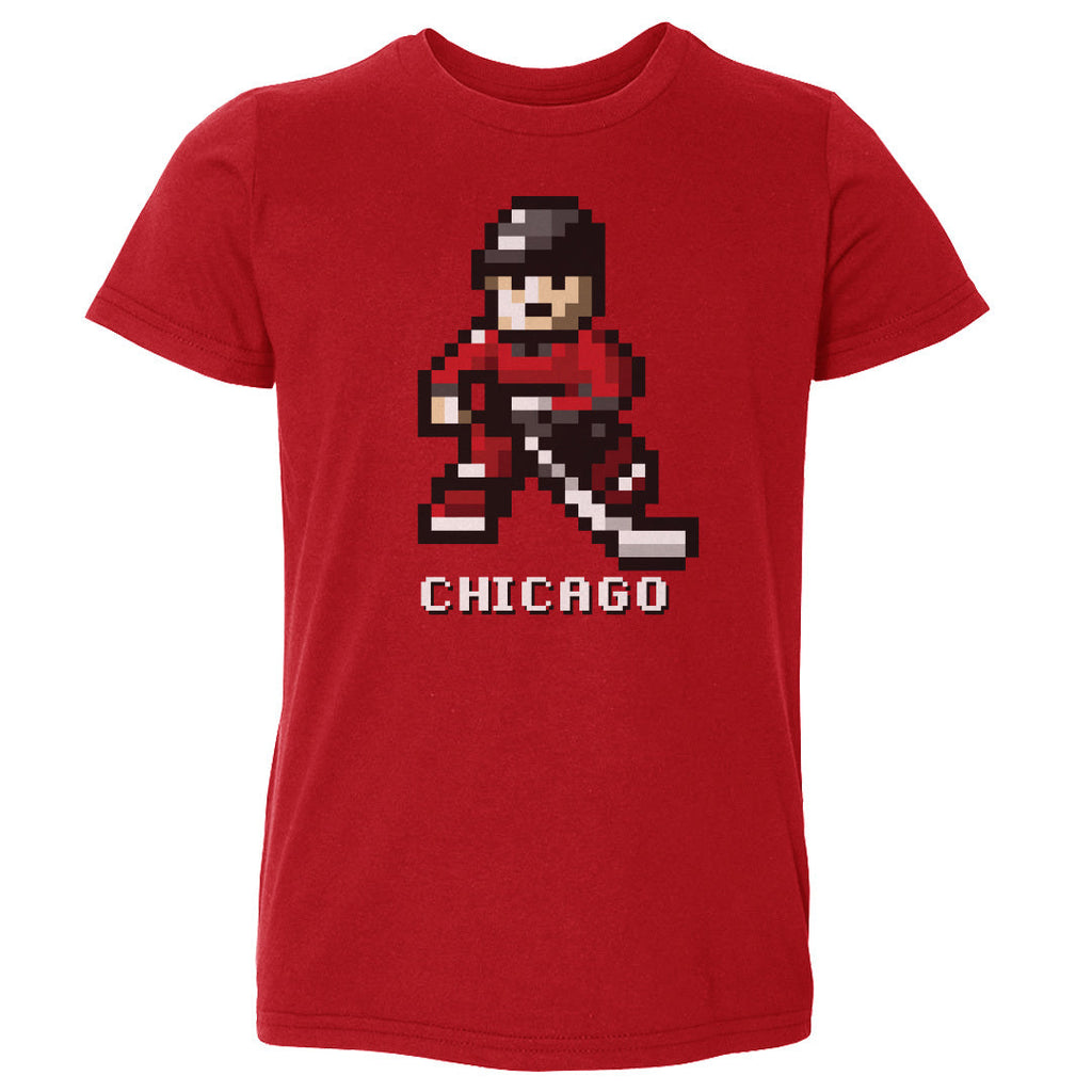 Chicago Hockey 8-bit WHT