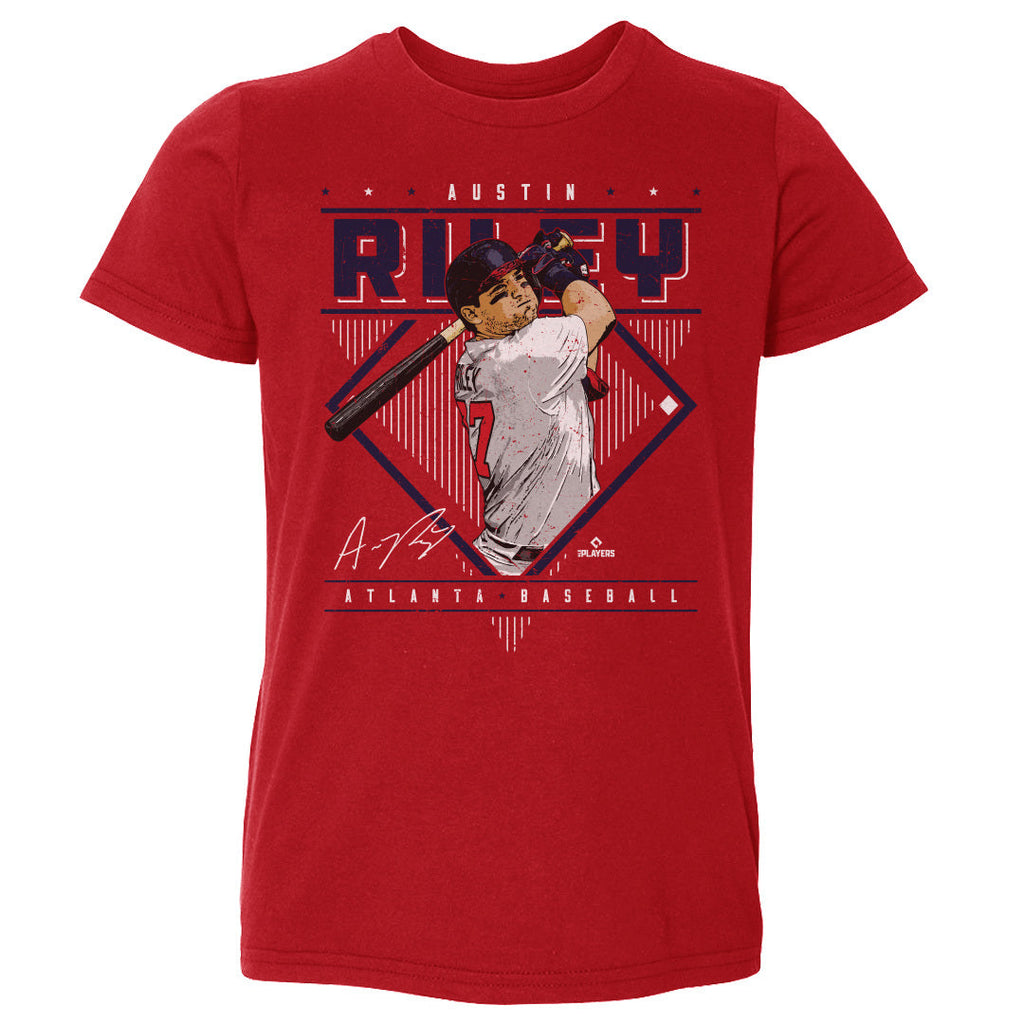 Austin Riley Atlanta Diamond Name WHT