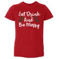 Christmas Eat Drink And Be Merry WHT