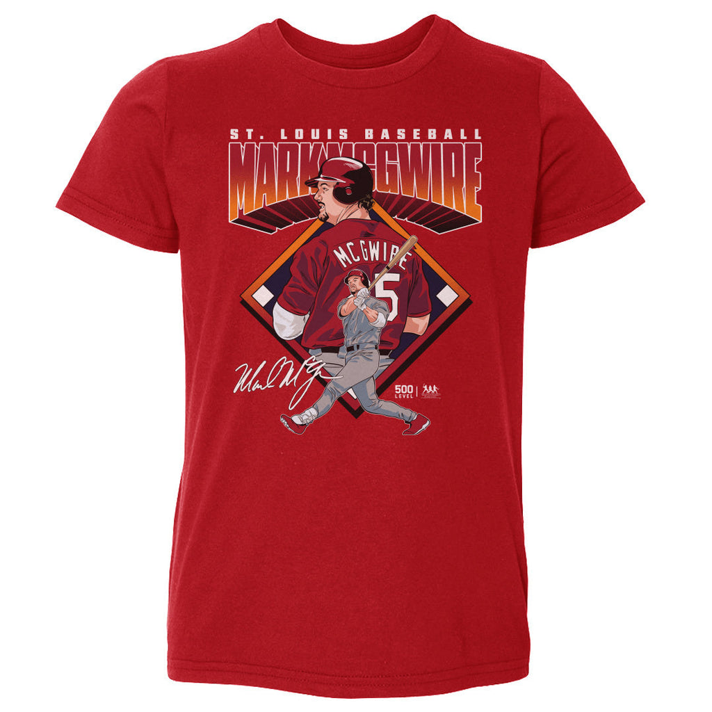 Mark McGwire St. Louis Baseball Diamond WHT