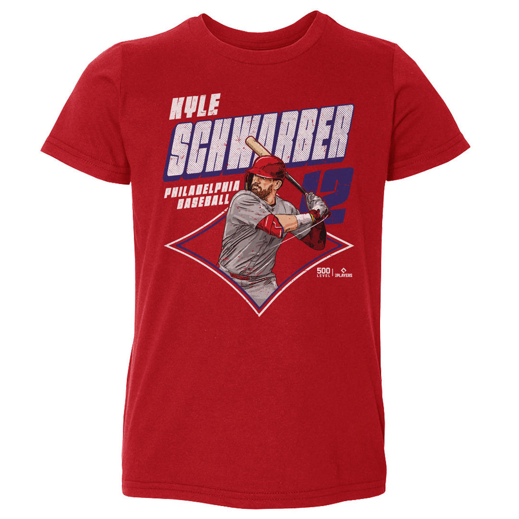 Kyle Schwarber Philadelphia Diamond WHT