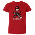 Detroit Hockey 8-bit WHT