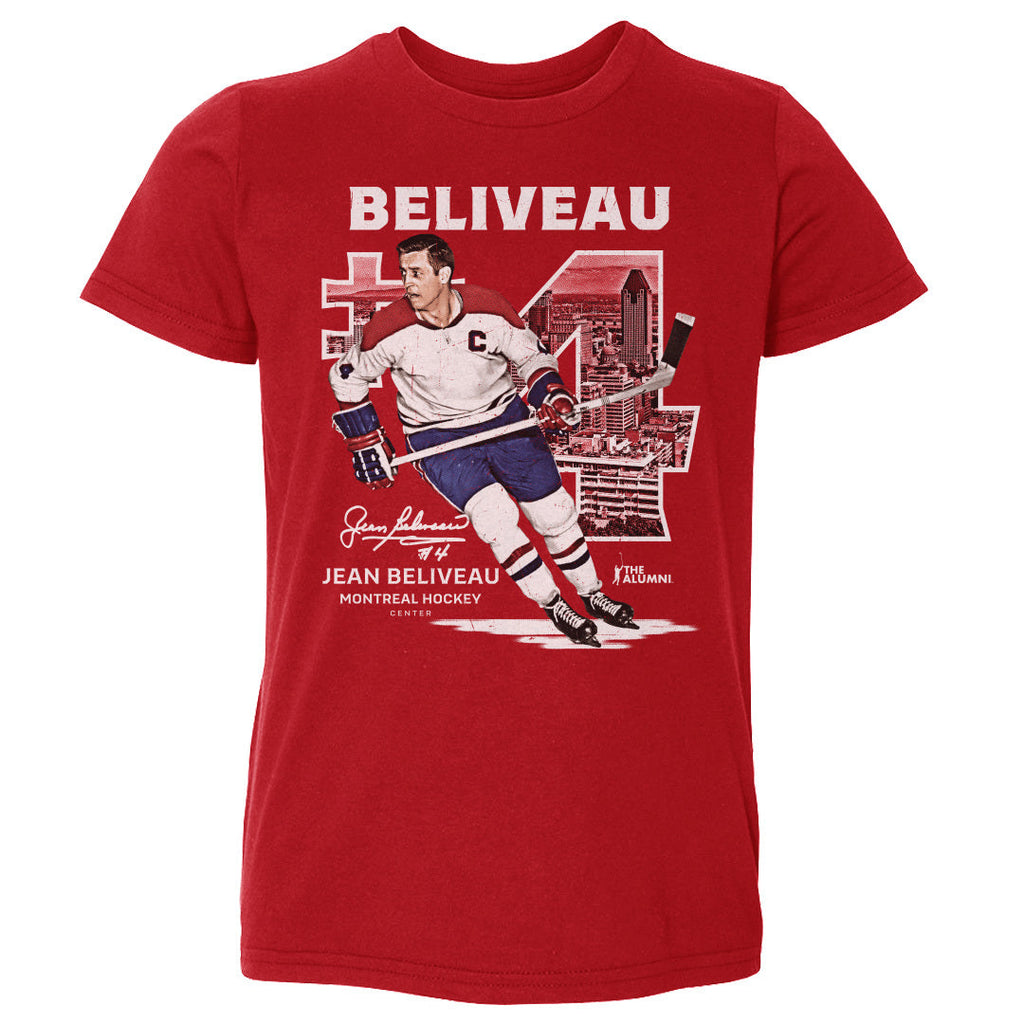 Jean Beliveau Montreal Throwback WHT