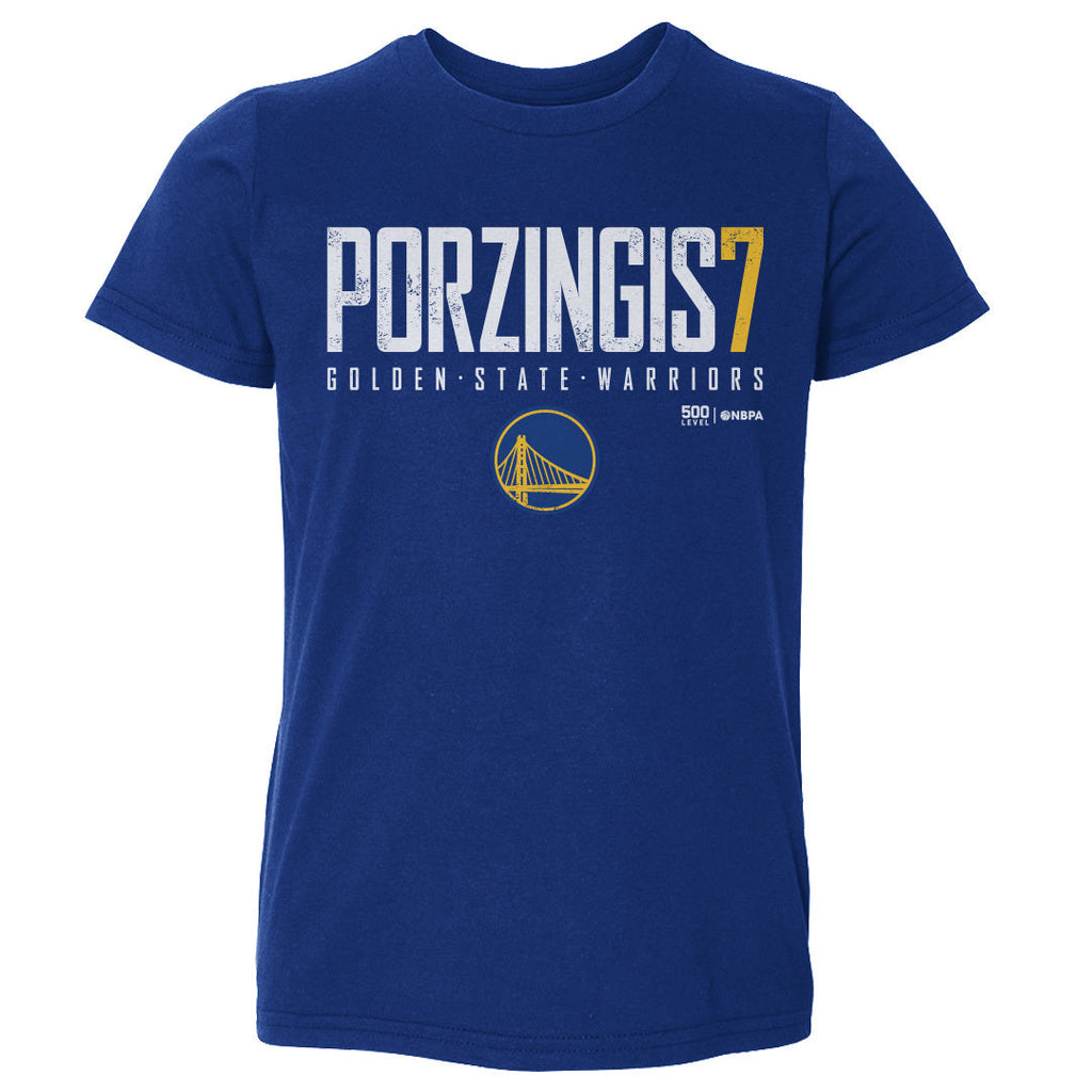 Kristaps Porzingis Golden State Warriors Elite WHT