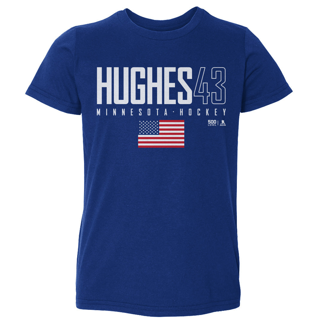 Quinn Hughes Minnesota USA Elite WHT
