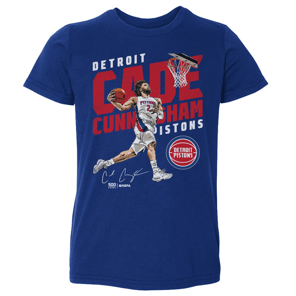 Cade Cunningham Detroit Pistons Slam WHT