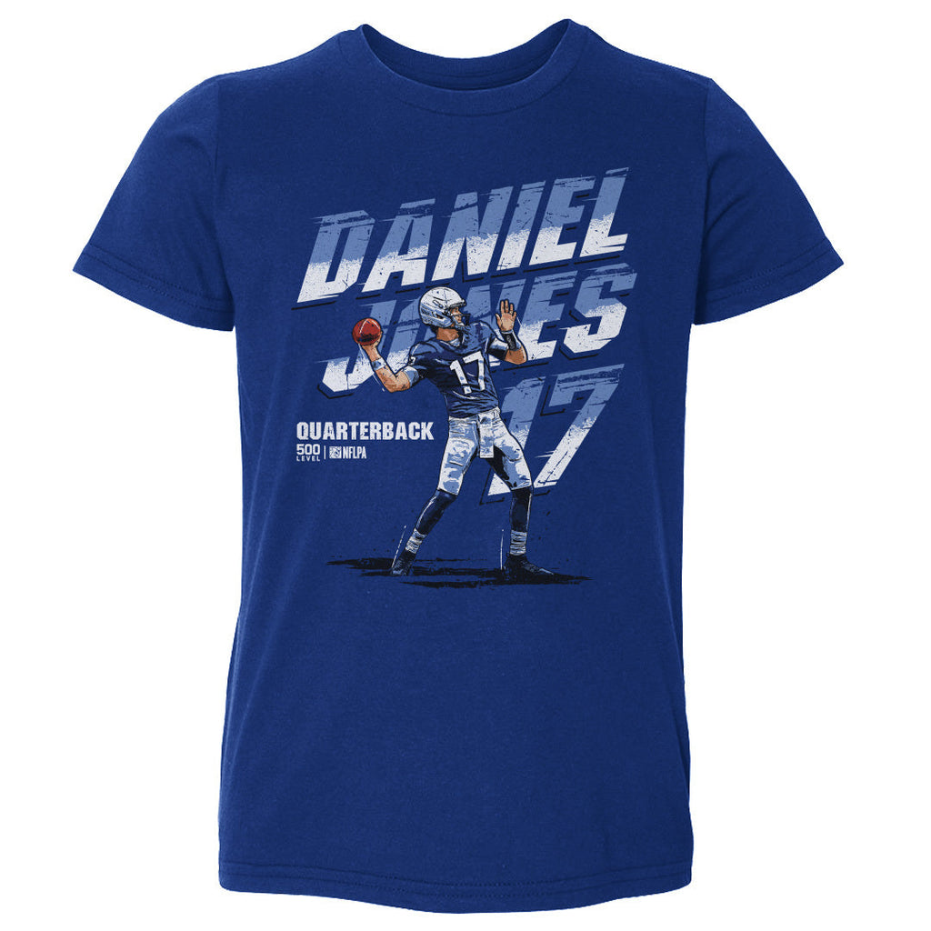 Daniel Jones Indianapolis Name Number WHT
