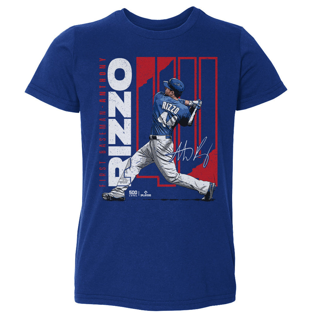Anthony Rizzo Chicago C Stretch WHT