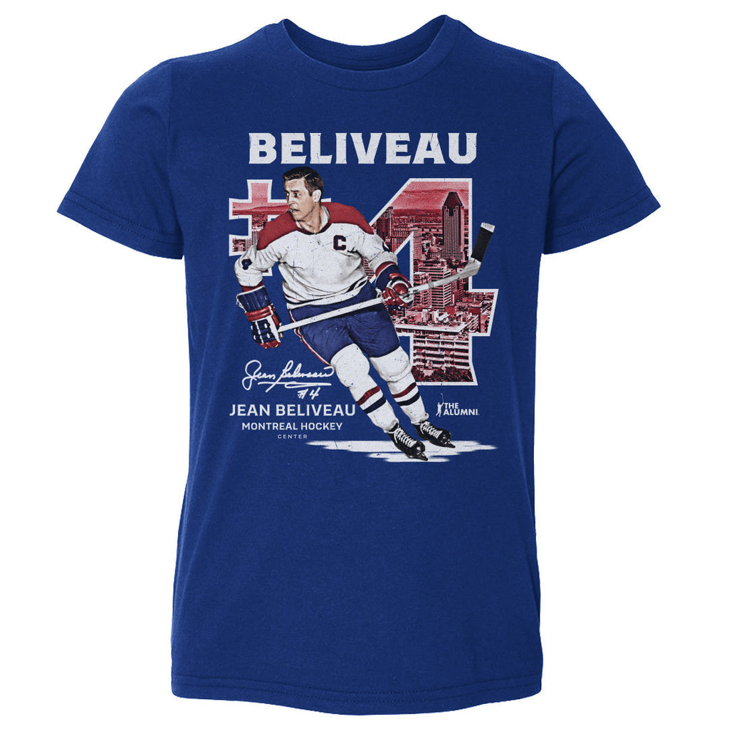 Jean Beliveau Montreal Throwback WHT