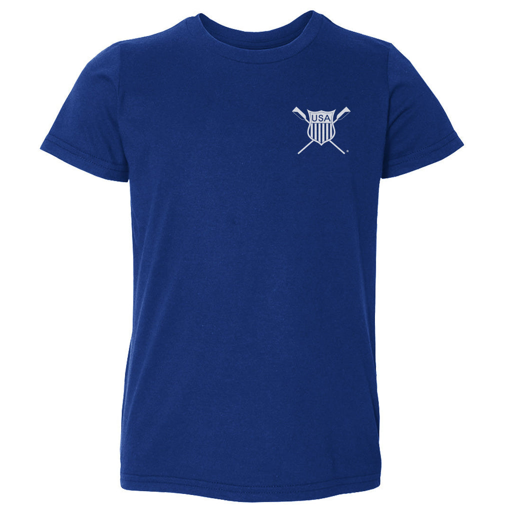 USRowing Emblem Pocket White WHT