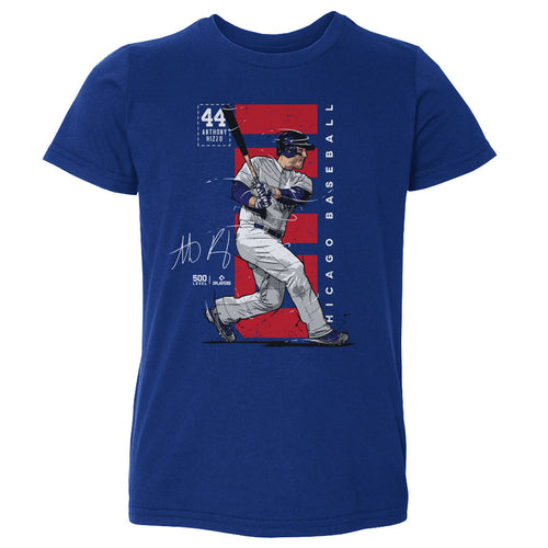 Anthony Rizzo Chicago C Vertical WHT