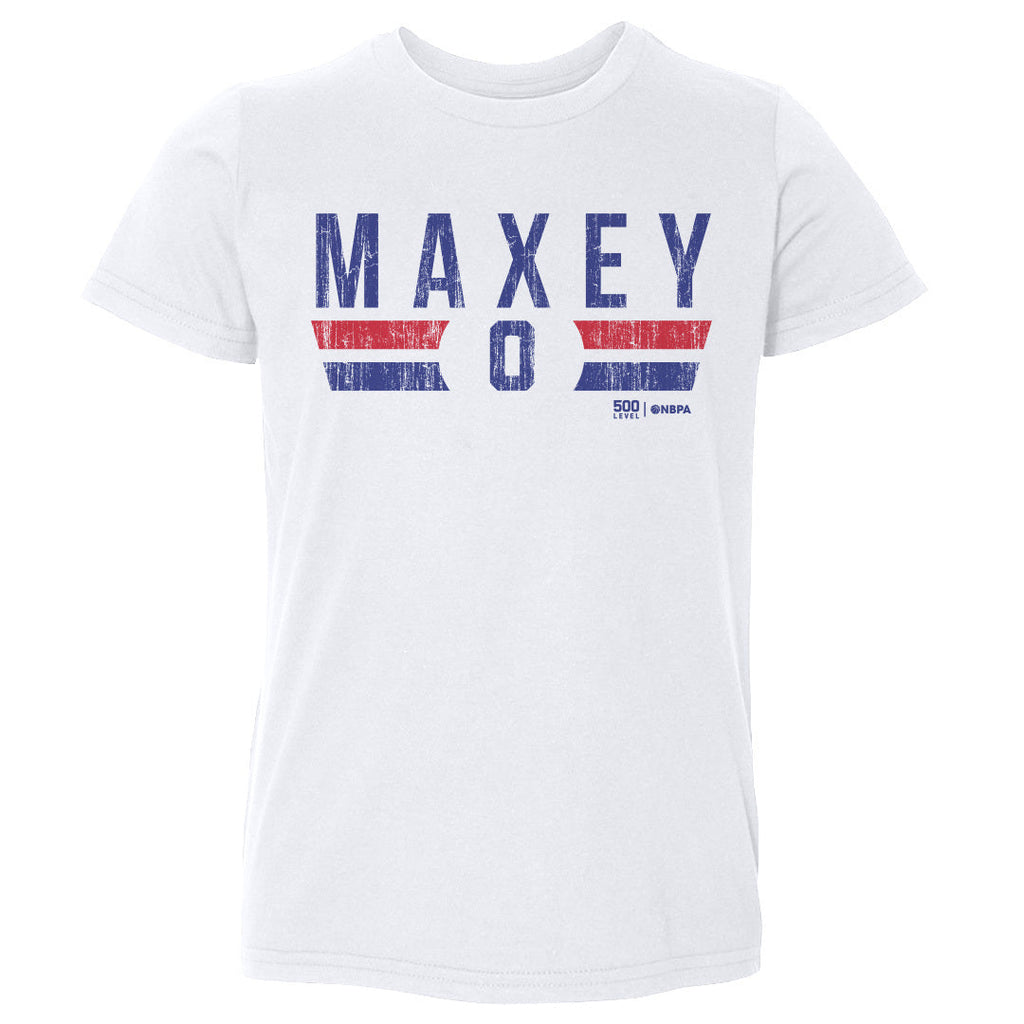 Tyrese Maxey Philadelphia 76ers Font