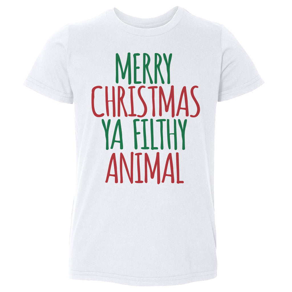 Christmas Merry Christmas Ya Filthy Animal