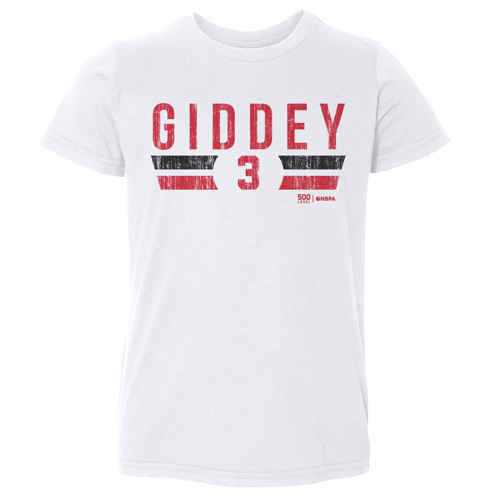 Josh Giddey Chicago Bulls Font