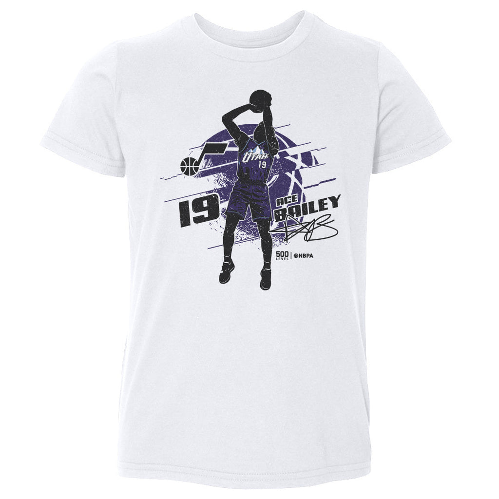 Ace Bailey Utah Jazz Silhouette