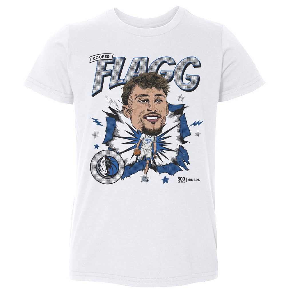 Cooper Flagg Dallas Mavericks Caricature