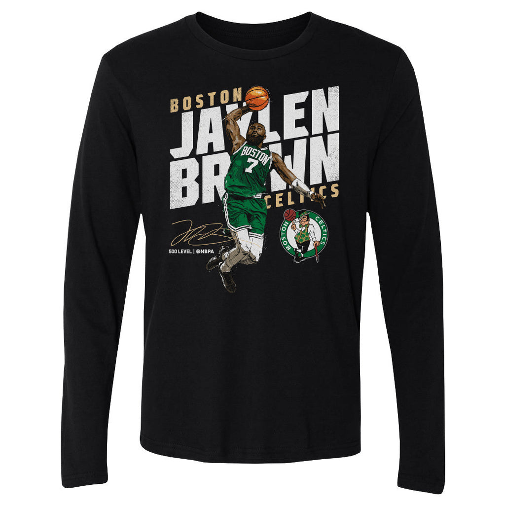 Jaylen Brown Boston Celtics Slant WHT