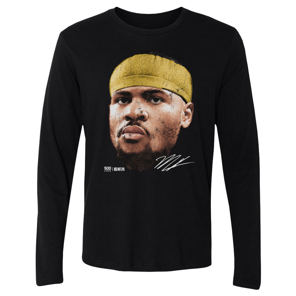 Micah Parsons Green Bay Vintage Head WHT