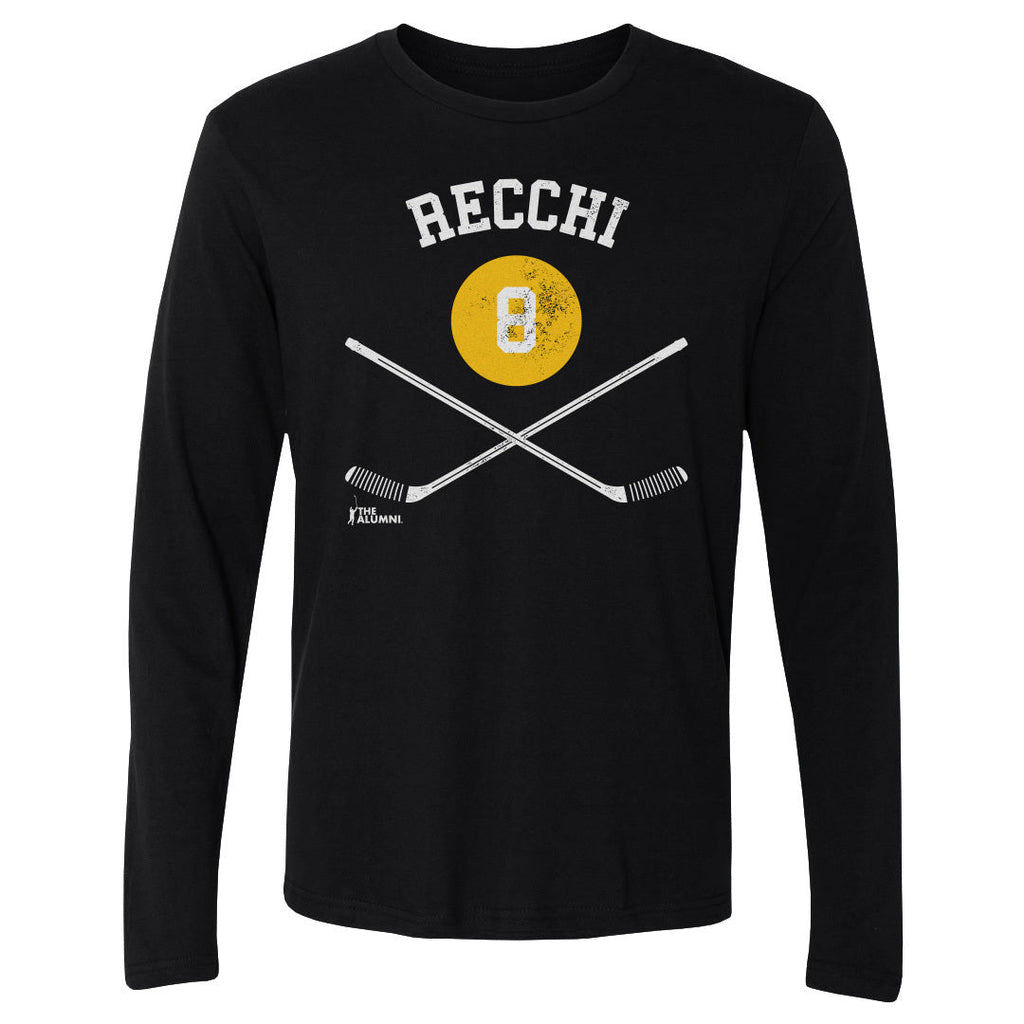 Mark Recchi Pittsburgh 8 Sticks WHT