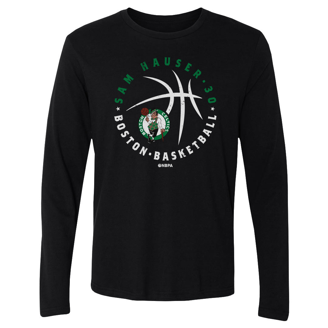 Sam Hauser Boston Celtics Player Ball WHT