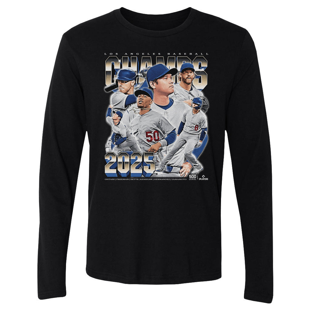Los Angeles D Baseball 2025 Champs Vintage WHT