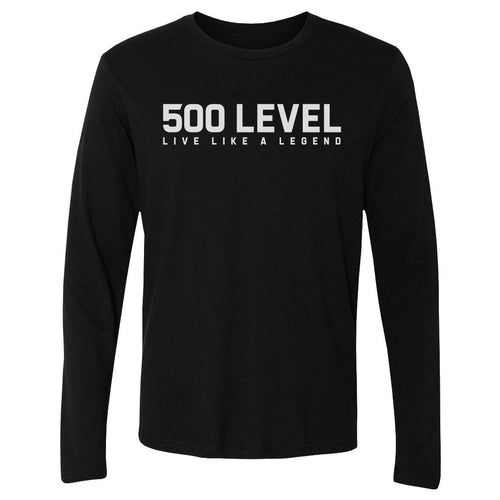 500 LEVEL Wordmark WHT