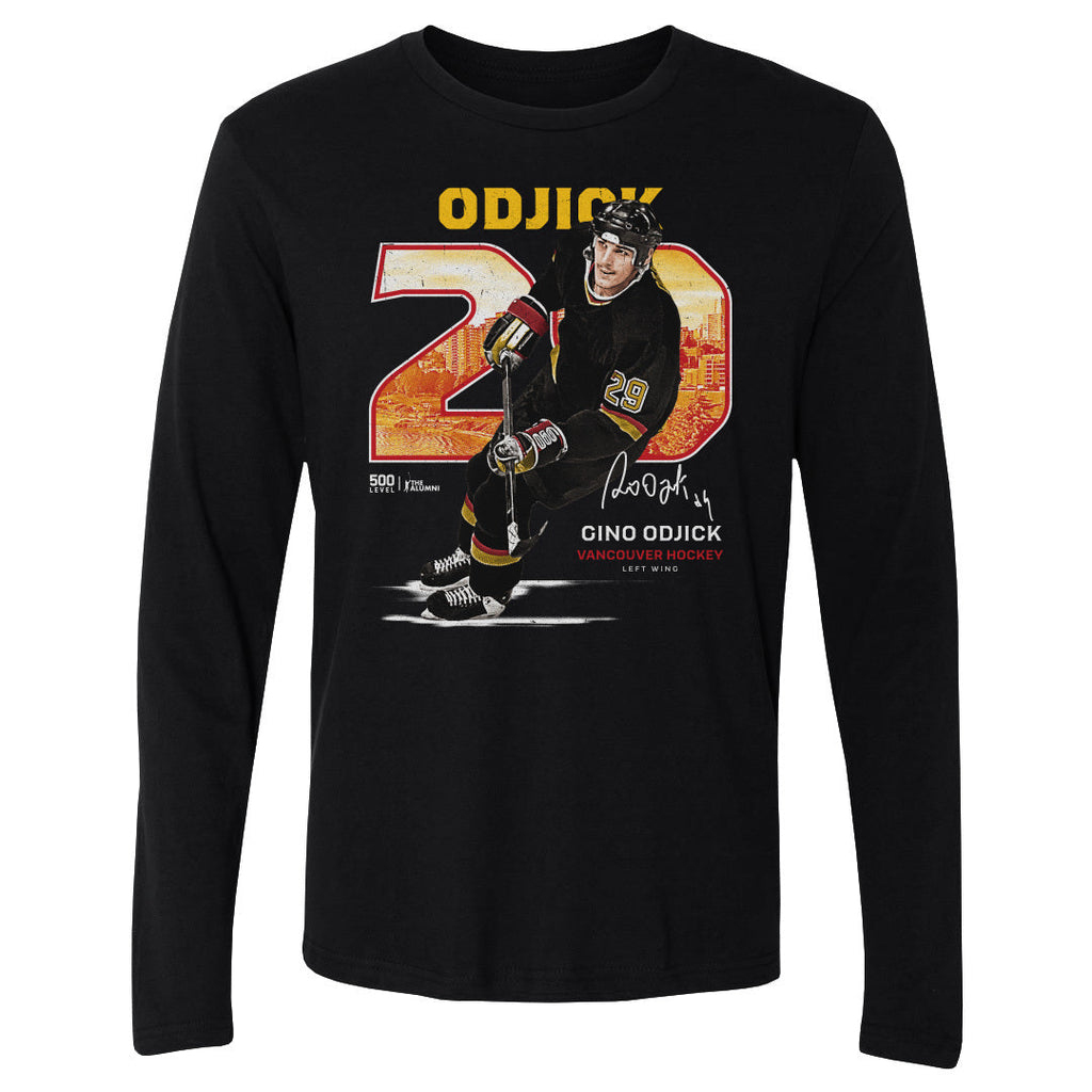 Gino Odjick Vancouver Throwback WHT