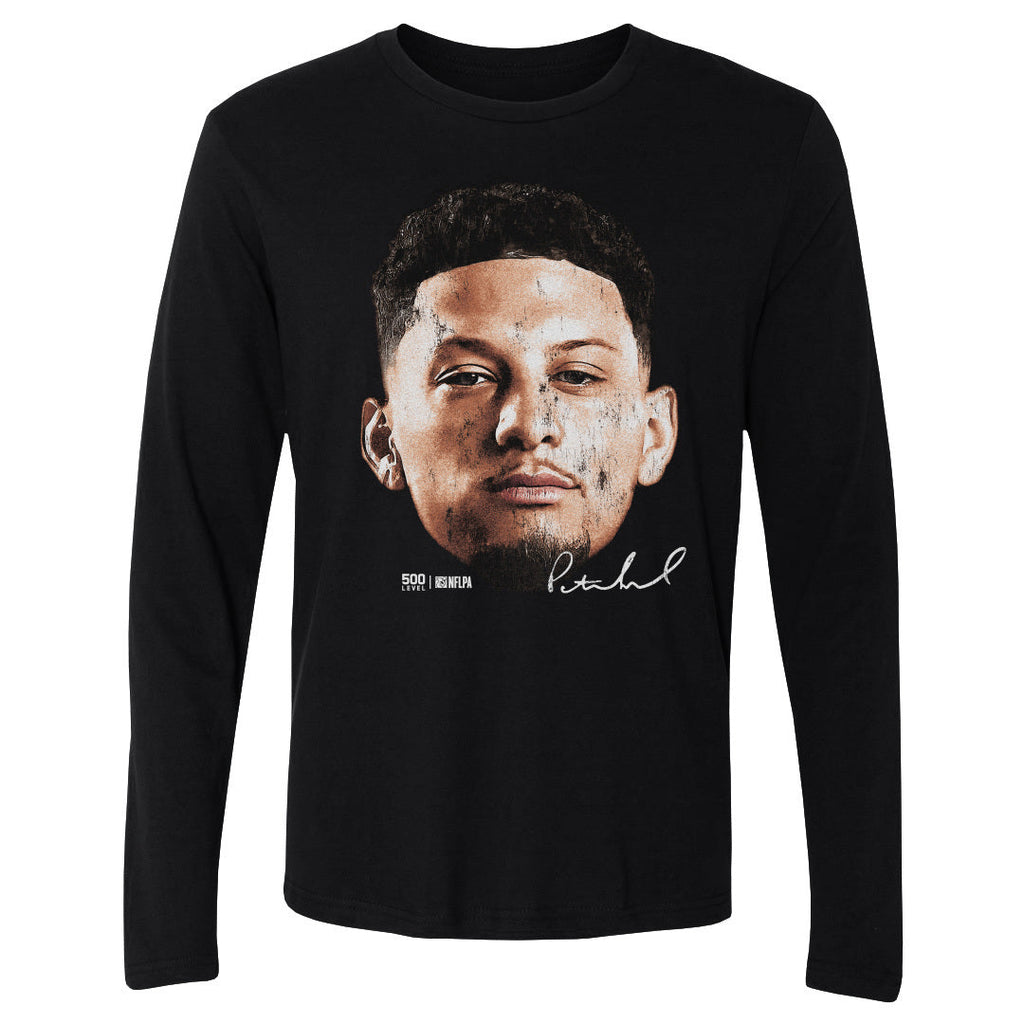 Patrick Mahomes Kansas City Vintage Head WHT
