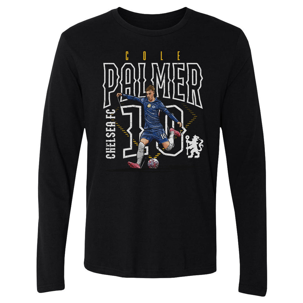 Cole Palmer Chelsea FC Outline Number WHT