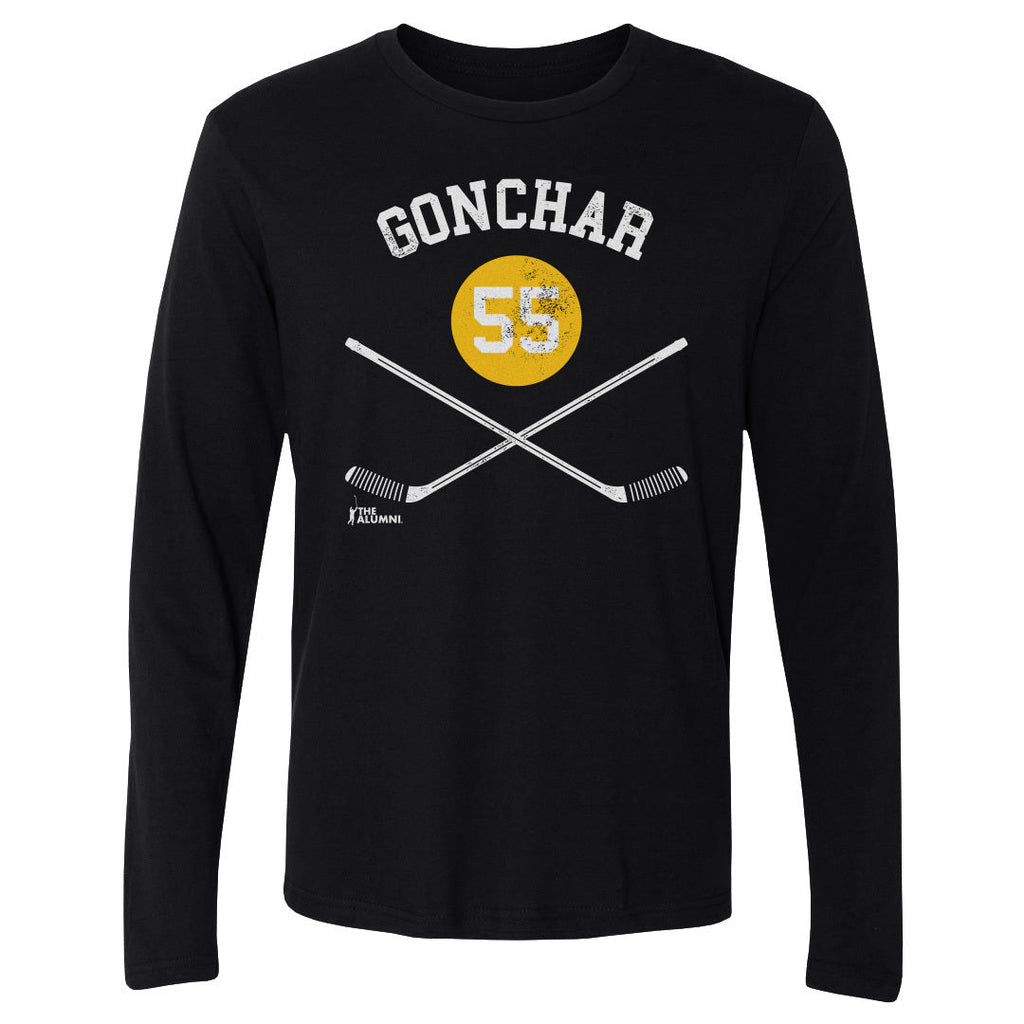 Sergei Gonchar Pittsburgh 55 Sticks WHT