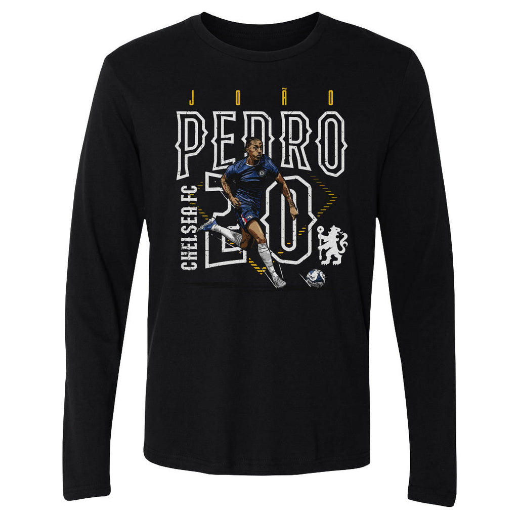 Joao Pedro Chelsea FC Outline Number WHT