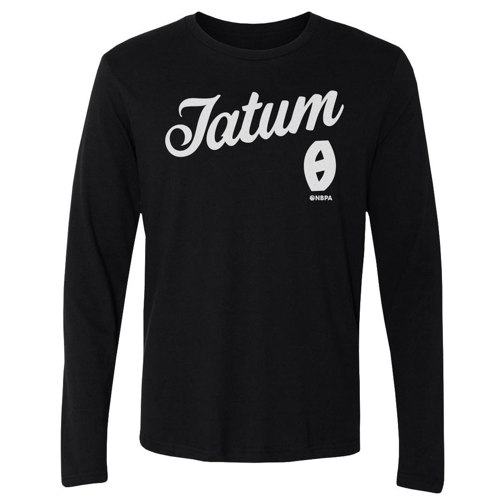 Jayson Tatum Boston Script WHT